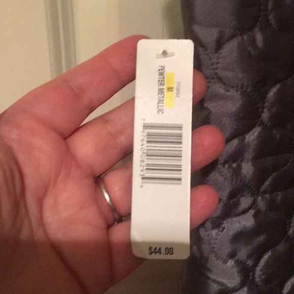 Pewter metallic vest - Picture 3 of 3